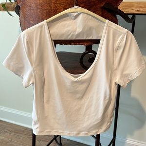 Lululemon Nulu Cropped Slim Yoga Short Sleeve